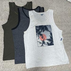 3 NWT Old Navy Tank tops